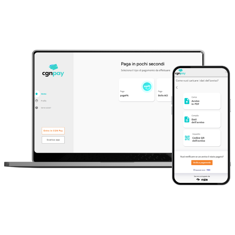prova cgnpay per pagare online