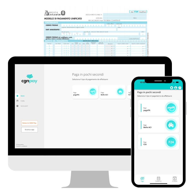 paga online con cgnpay i tuoi f24